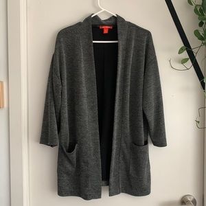 Knit Grey Cardigan